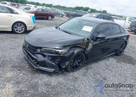 2024 Honda Civic Sport из США, поврежденный, VIN 2HGFE2F50RH591354